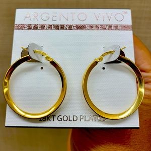 Argento Vivo HoopEarrings